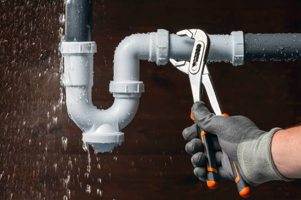 Professional Leak Detection technician working in Circle Pines, MN